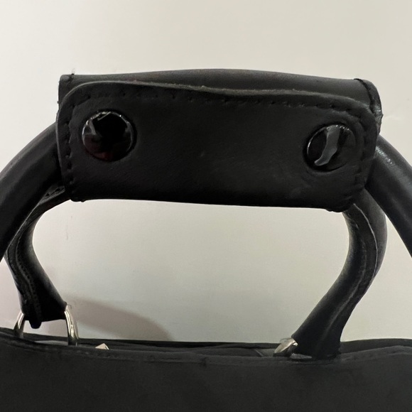 EL PORTAL luggage, “train case,” Iconic brand,black monogram, 13 x 10x 9, EUC - Picture 6 of 13